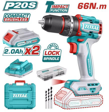 UTILAJE - MASINA DE GAURIT CU PERCUTIE - 20V - 2AH - MOTOR FARA PERII