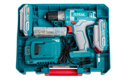 MASINA DE GAURIT CU PERCUTIE SI ACUMULATOR 20V-2.0AH LI-ION P20S (2 ACUMULATORI) NEW SS [3]