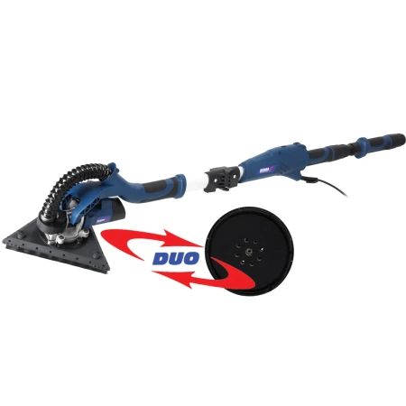 UTILAJE - Maşină de slefuit pereti 710W cu cap unghiular si circular