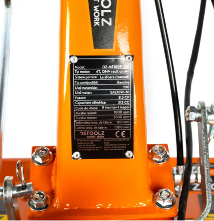 Motosapa 8.5CP, 212cc, motor benzina 4T, 3 viteze [3]