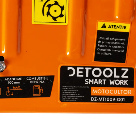 Motosapa 8.5CP, 212cc, motor benzina 4T, 3 viteze [5]