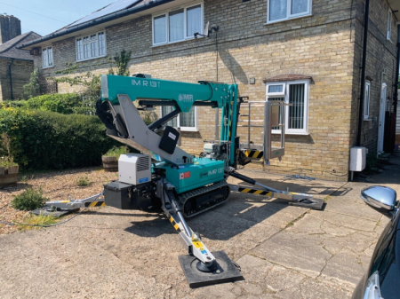 Nacela cu senile tip spider IMER ACCESS IM R13 T Hlucru 13m/maxim 230kg, Honda GX390 [7]