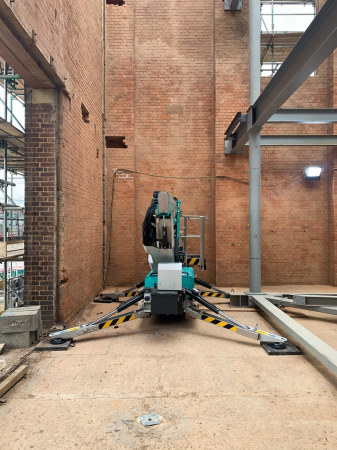 Nacela cu senile tip spider IMER ACCESS IM R13 T Hlucru 13m/maxim 230kg, Honda GX390 [9]