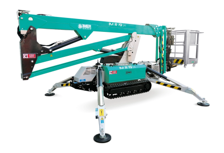 Nacela cu senile tip spider IMER ACCESS IM R19 SA EVO Hlucru 19m/maxim 230kg Honda GX390 11cp [4]