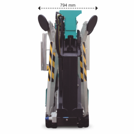 Nacela cu senile tip spider IMER ACCESS IM R19 SA EVO Hlucru 19m/maxim 230kg Honda GX390 11cp [1]