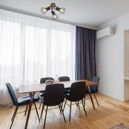 Plafonieră SKULL PL3, 3xE27, negru, maro [4]