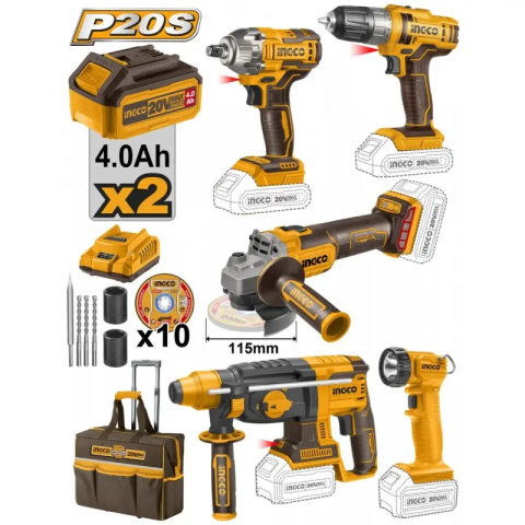 KITURI & TRUSE - Set de Scule 20V