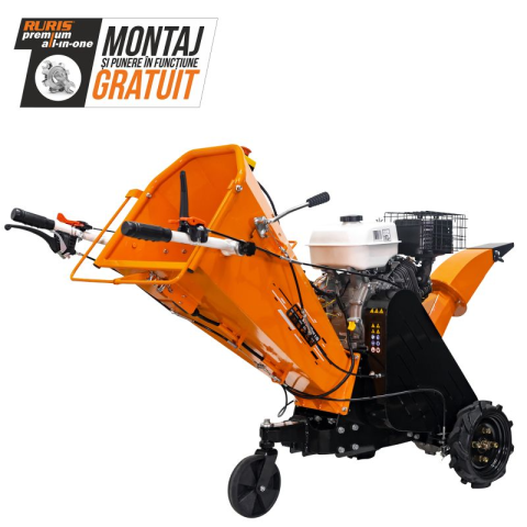 SCULE ȘI UNELTE - Tocator de crengi si resturi vegetale RURIS ST500 PLUS 15 CP Autopropulsie