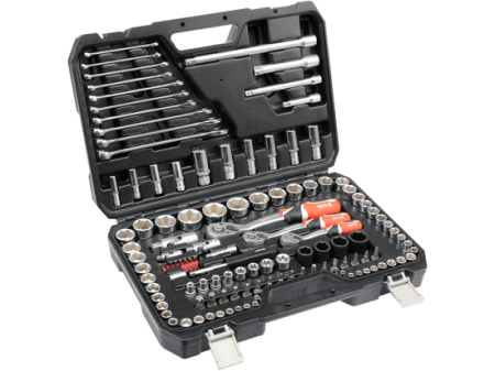 TRUSĂ TUBULARE 120 PIESE, MATRIC&SAE [1]