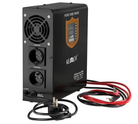 UPS pentru centrale termice, cu Sinusoida PURA, 500W, pentru baterii de 12V [1]