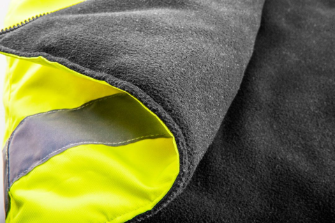 Vesta lucru,impermeabila, doua fete, una reflectorizanta, galben [3]