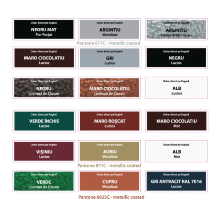 Vopsea alchidica Oskar Direct pe rugina, interior / exterior [2]