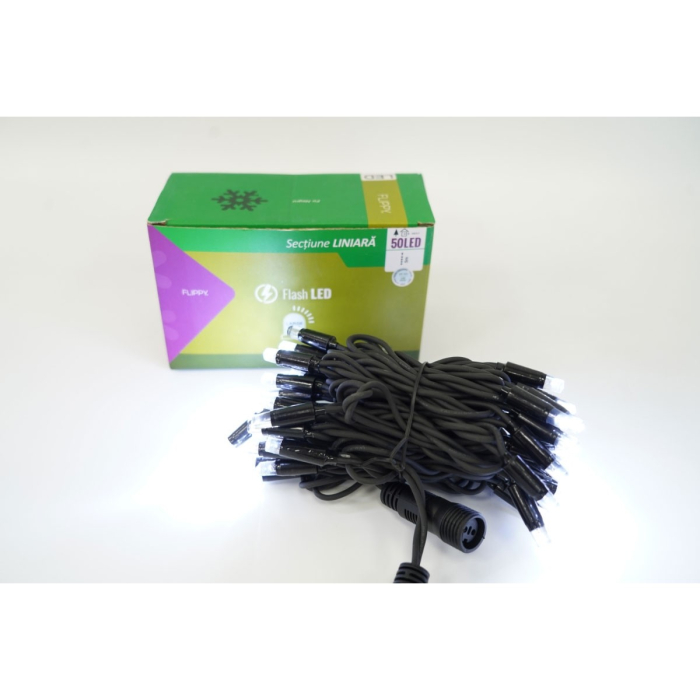 Instalatie Craciun, 32 m, 768 Led-uri, Furtun Luminos, Multicolor, Transformator, 8 jocuri de lumini, Sectionabila, 220 V, OEM [3]