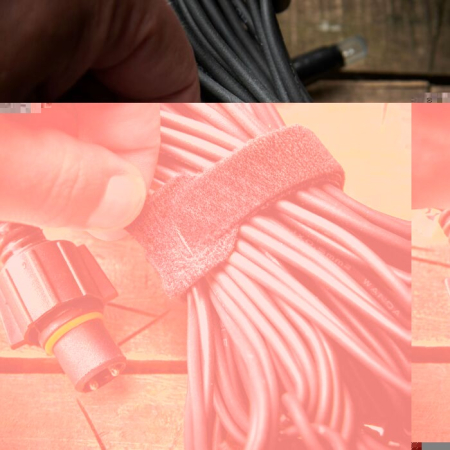 Instalatie Craciun Profesionala de Exterior IP65, 40 m, 960 Led-uri Mari ,Franjuri, Alb rece, Flash, Alimentator, Interconectabila, Prelungitor 6.5 m inclus, Fir Negru Cauciucat, 220v, OEM [8]