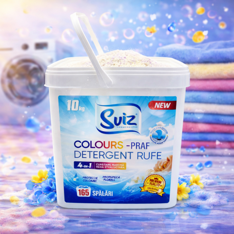 Balsam/Detergent Rufe - Detergent rufe praf Sviz Colours, 10KG