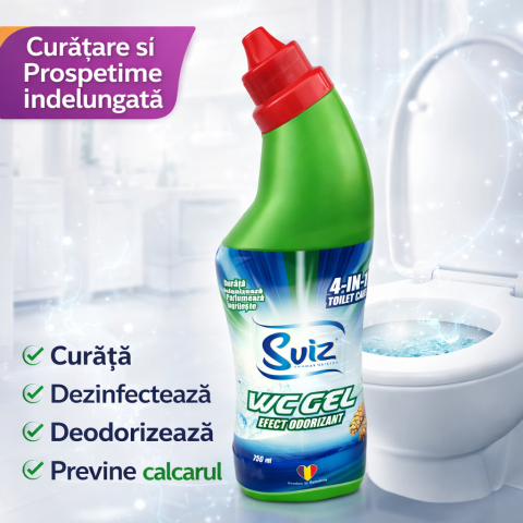 Detergent baie - Detergent toalete Sviz WC Gel, 750mL