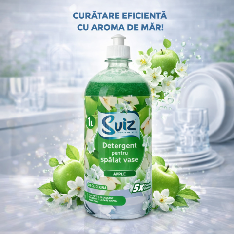 Detergent Vase - Detergent vase Sviz Green Apple, 1L