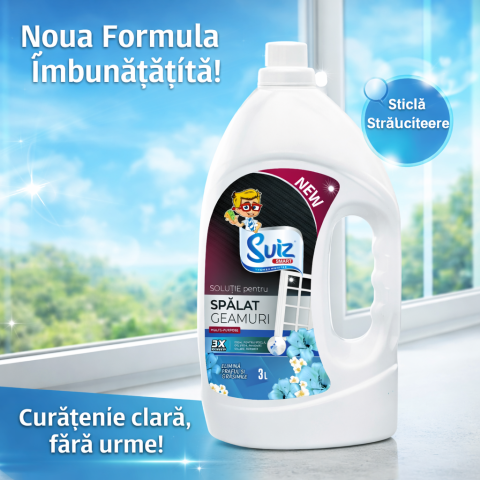 Produse Curatenie - Soluție curățat geamuri Sviz Smart, 3L