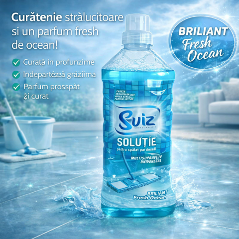 Soluti Pardoseli - Soluție pardoseli Sviz Fresh Ocean, 1L