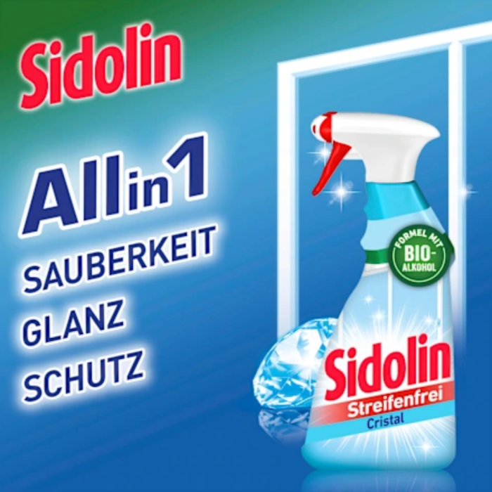 Sidolin Glasreiniger Cristal 3in1 500 ml [3]