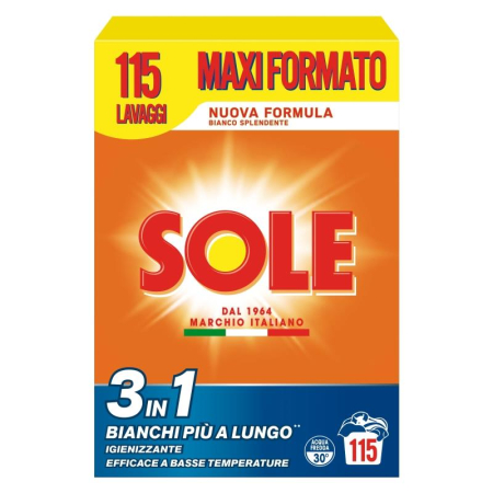 Detergenți - Detergent Sole 3 în 1 5.75 kg 115 spălări