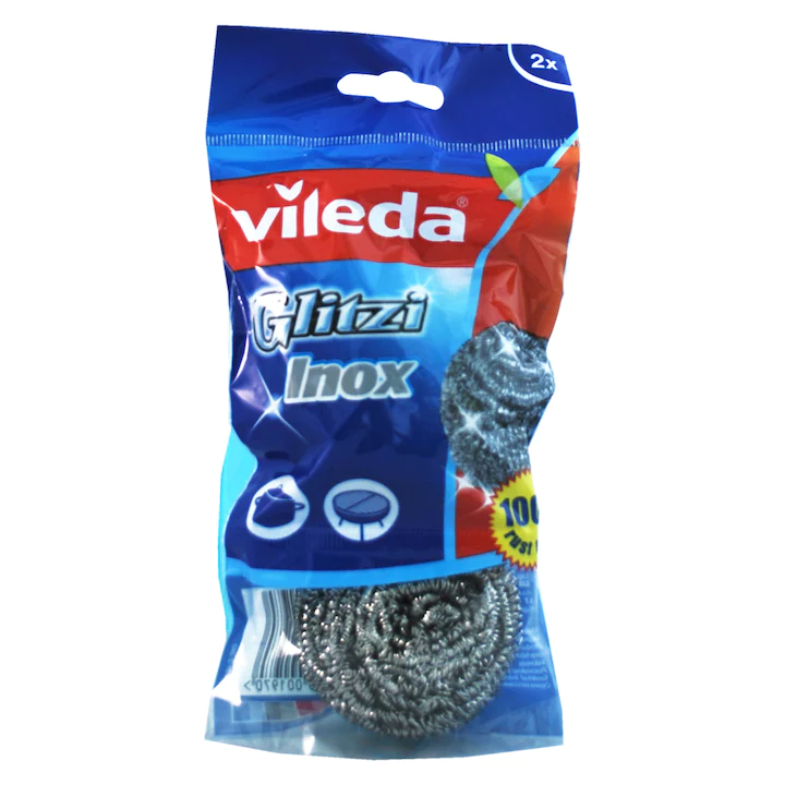 Accesorii curățenie - Bureți inox spiralați Vileda 2 buc