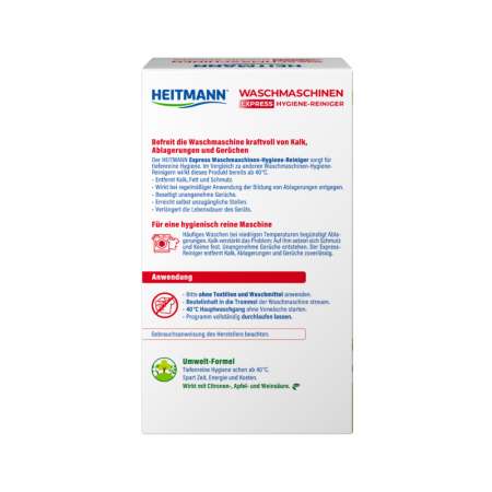 Curățător mașină de spălat Heitmann Express Hygiene-Reiniger [1]