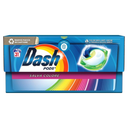 Detergenți - Capsule detergent Dash Pods Color 31 spălări