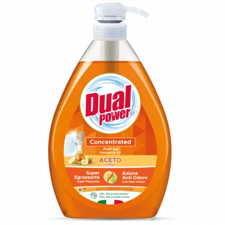 Bucătărie - Detergent vase Dual Power cu oțet 1000 ml