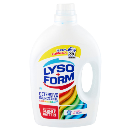 Detergenți - Detergent lichid Lysoform rufe colorate 36 spălări