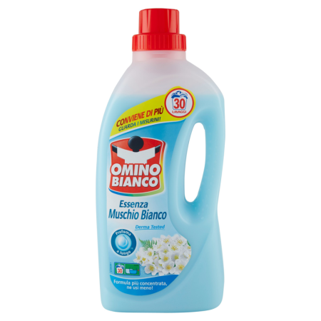 Detergenți - Detergent lichid Omino Bianco Muschio Bianco 1500 ml