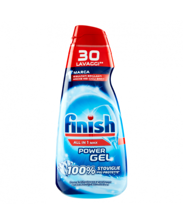 Bucătărie - Detergent vase Finish Gel All in 1 Max, 600 ml / 30 spălări