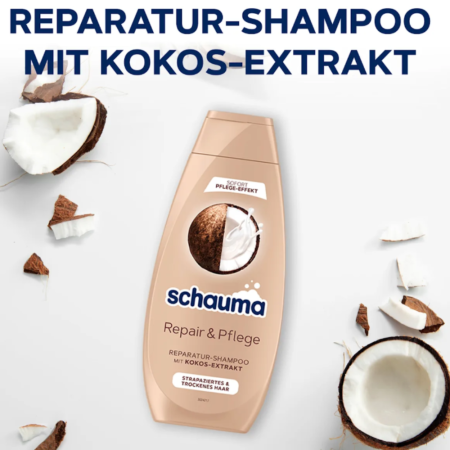 Șampon regenerator Schauma Repair & Pflege, 400 ml [1]