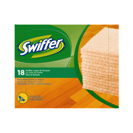 Pardoseli - Șervețele Swiffer captare praf 18 buc