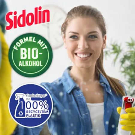 Sidolin Glasreiniger Cristal 3in1 500 ml [3]