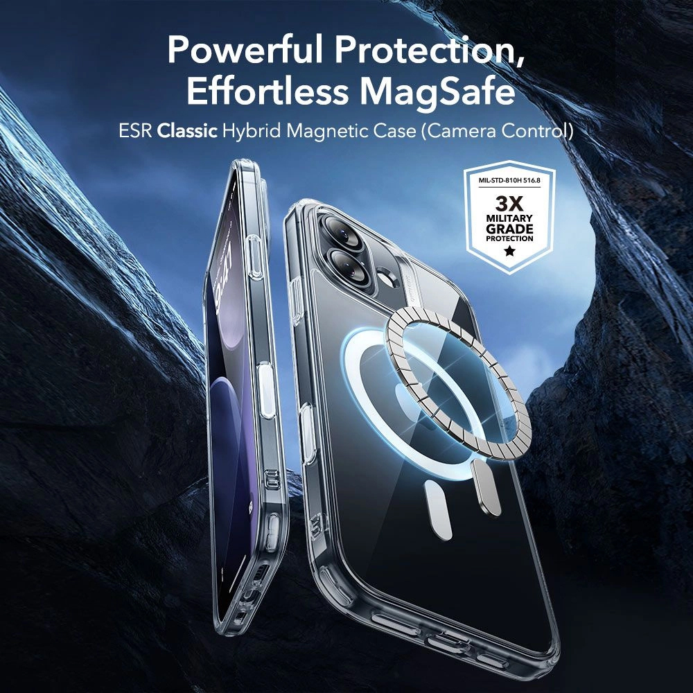 Husa ESR Classic Hybrid HaloLock iPhone 17 cu Folie Clear [4]