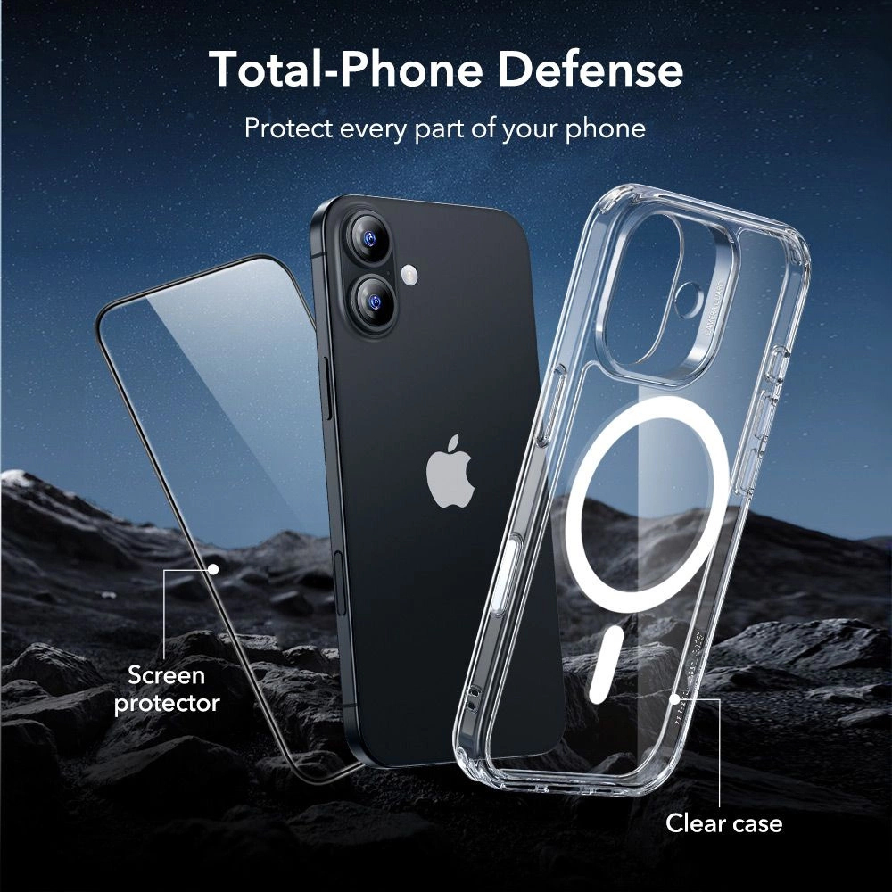 Husa ESR Classic Hybrid HaloLock iPhone 17 cu Folie Clear [5]