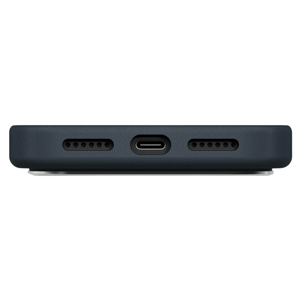 Husă iPhone 17 Pro Max UNIQ Lyden Leatherette – Steel Teal [4]