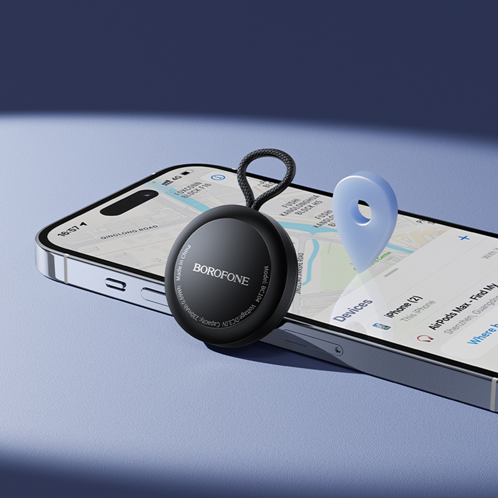 Tracker Bluetooth Borofone compatibil Apple Find My [2]