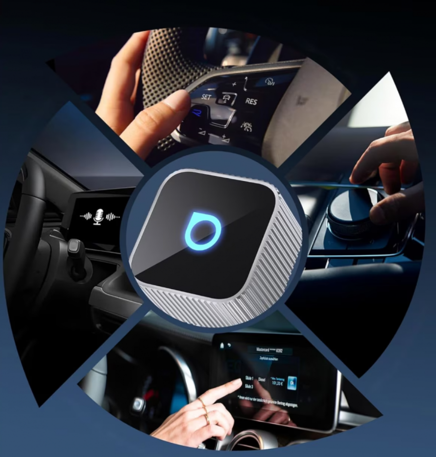 Adaptor wireless Ottocast Mini Cube CP88-T2 CarPlay Android Auto [2]