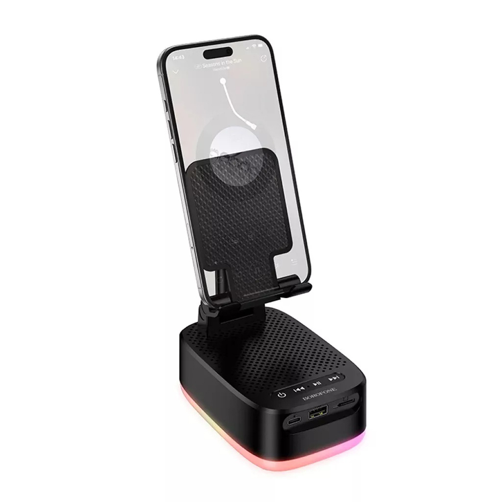 Boxă Borofone BR200 cu suport pliabil pentru telefon [2]