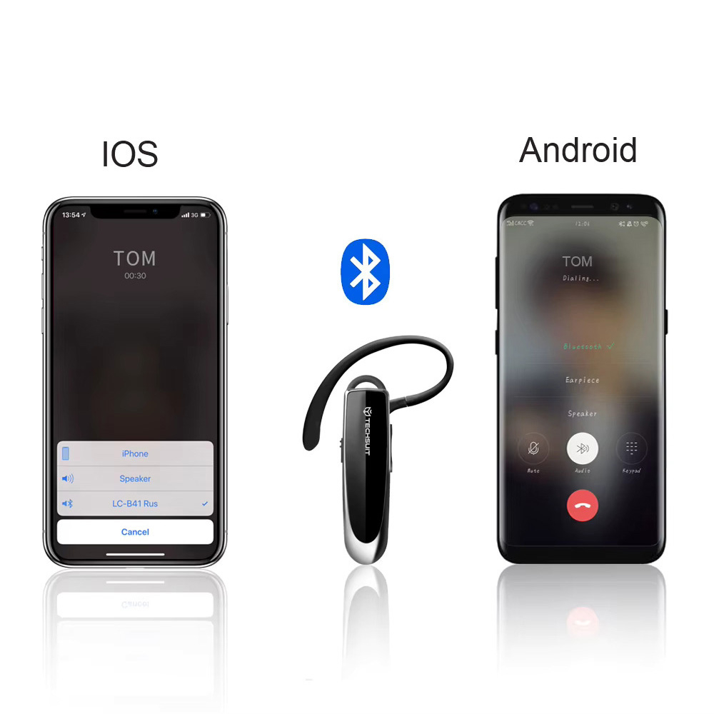 Cască Bluetooth Techsuit UrbanEar CB1, CVC 6.0, 24 ore [6]