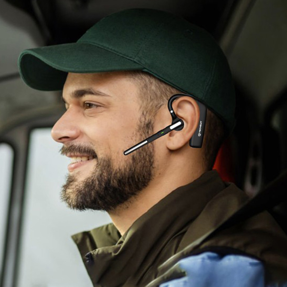 Cască Bluetooth Techsuit PowerTalks G6, ENC, 100 ore apeluri [7]