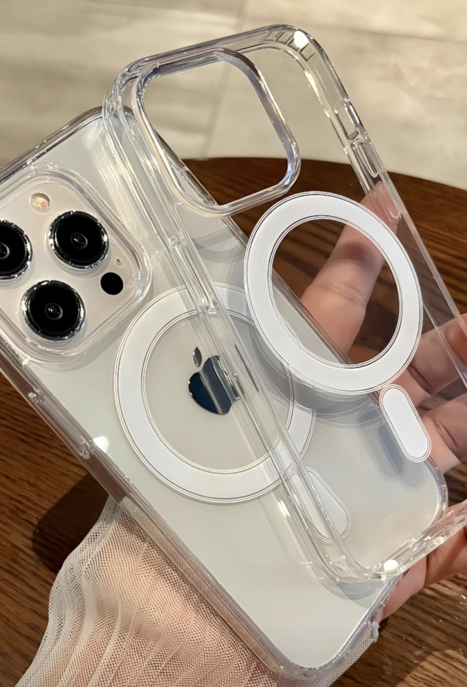 Husă MagSafe clear compatibila [4]