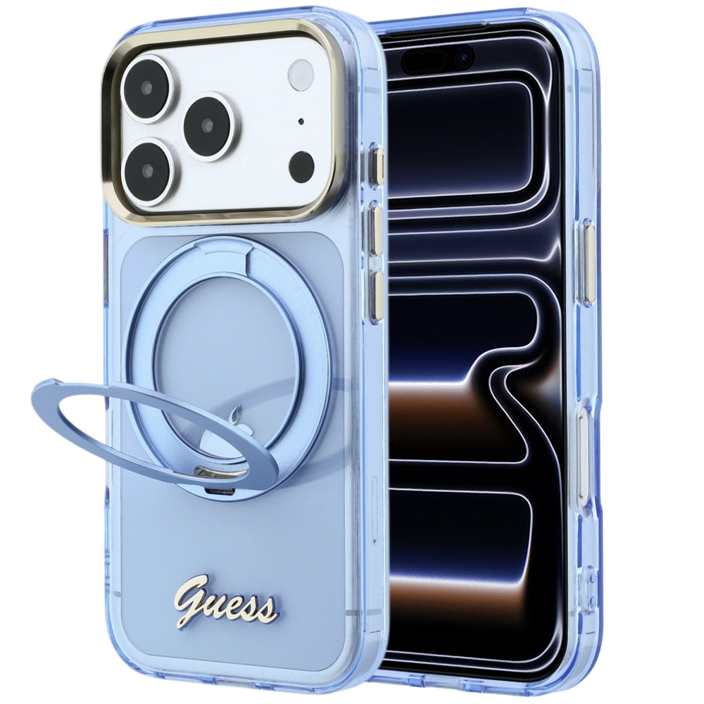 Husă Karl Lagerfeld pentru iPhone 17 Pro Max / 18 Pro Max, compatibilă MagSafe, cu inel metalic de susținere [3]