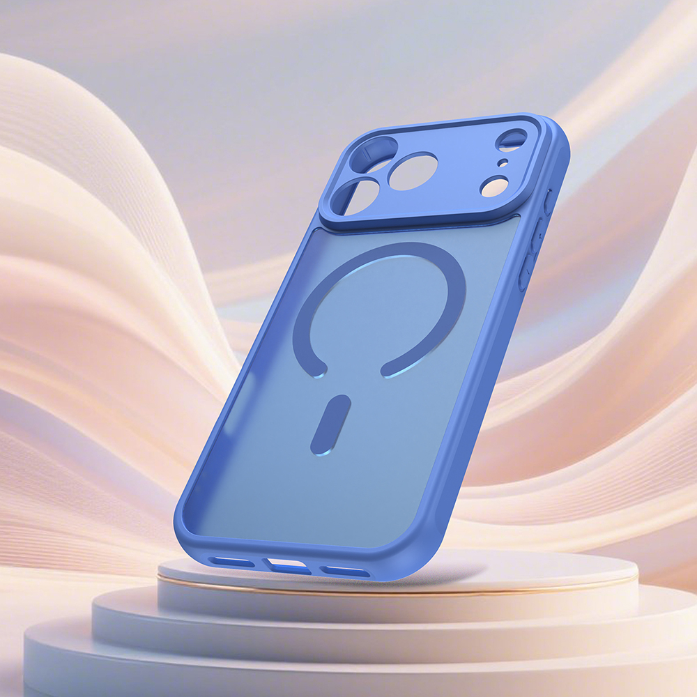 Husă HaloFrost II MagSafe iPhone 18 Pro/17 Pro , Sky Blue [2]