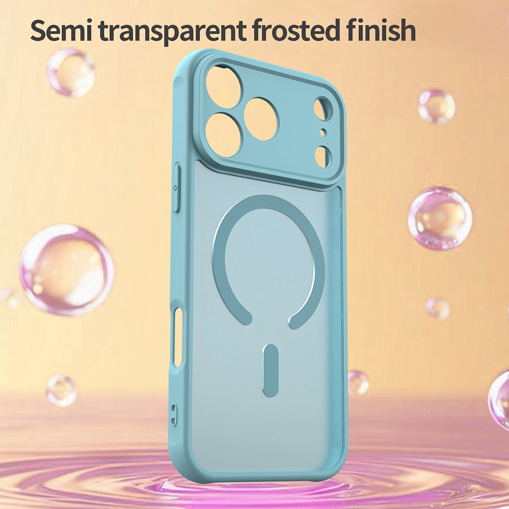 Husă HaloFrost II MagSafe iPhone 18 Pro/17 Pro , Verde mentă [4]