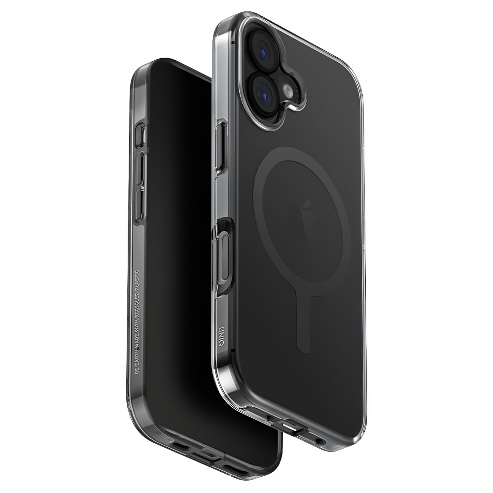 Husă UNIQ Clario MagClick iPhone 17, AirMax, Fumuriu [3]