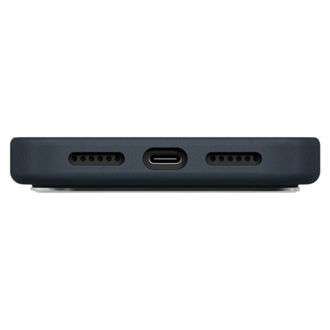 Husă iPhone 17 Pro Max UNIQ Lyden Leatherette – Steel Teal [3]