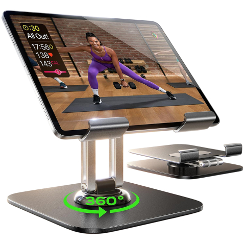 Suport pliabil pentru tabletă Lisen cu rotire la 360° [2]